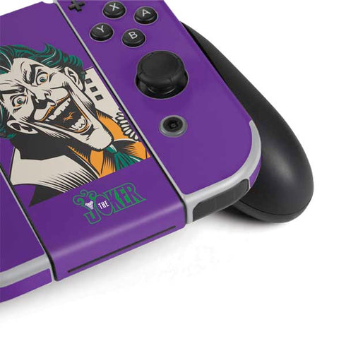 DC Comics The Joker The Classic Art Nintendo Switch OLED (2021) Skin