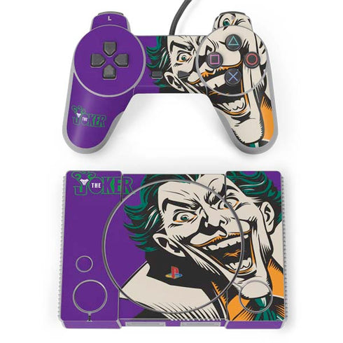 DC Comics The Joker The Classic Art PlayStation Classic Bundle Skin