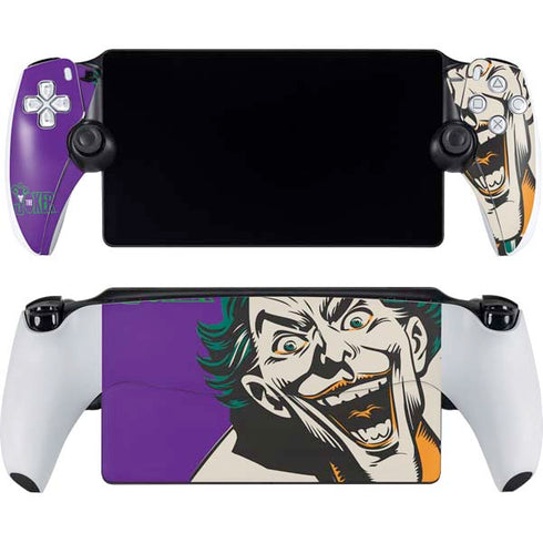 DC Comics The Joker The Classic Art PlayStation Portal Remote Player Skin