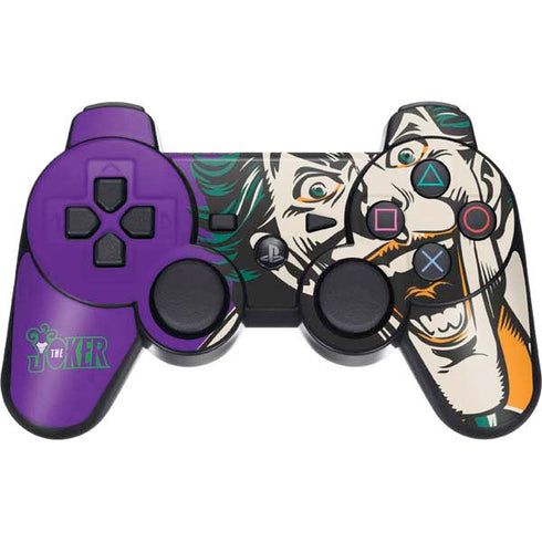 DC Comics The Joker The Classic Art PS3 Dual Shock wireless controller Skin