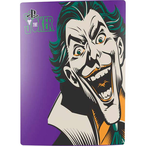 DC Comics The Joker The Classic Art PS5 Digital Edition Console Skin