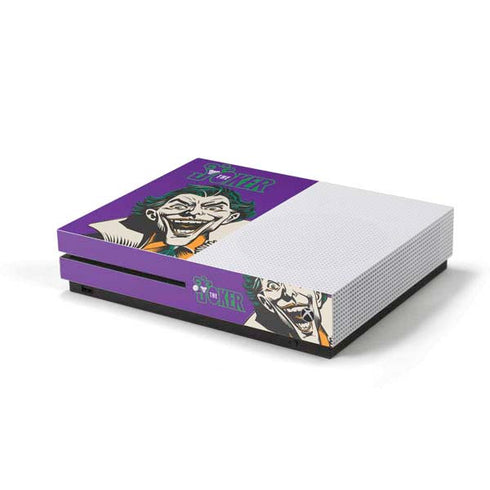 DC Comics The Joker The Classic Art Xbox One S Console Skin