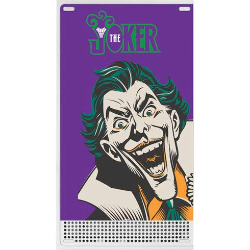 DC Comics The Joker The Classic Art Xbox Series S Console Skin