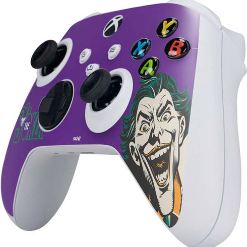 DC Comics The Joker The Classic Art Xbox Series S Controller Skin