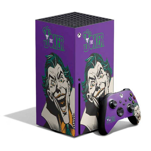 DC Comics The Joker The Classic Art Xbox Series X Bundle Skin