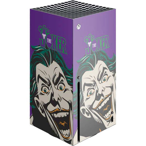 DC Comics The Joker The Classic Art Xbox Series X Console Skin