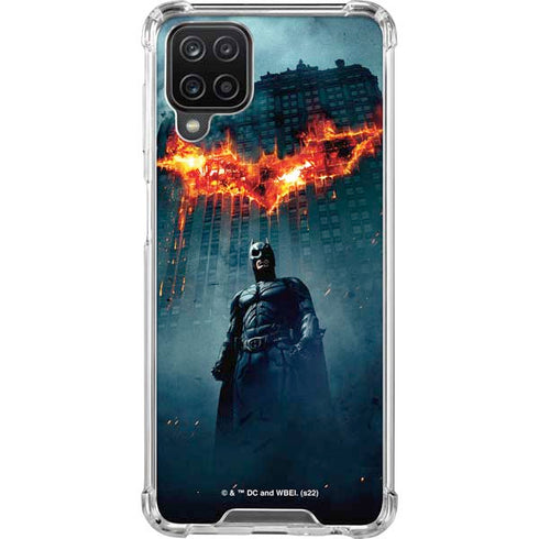 The Dark Knight Movie Poster Galaxy A12 Clear Case