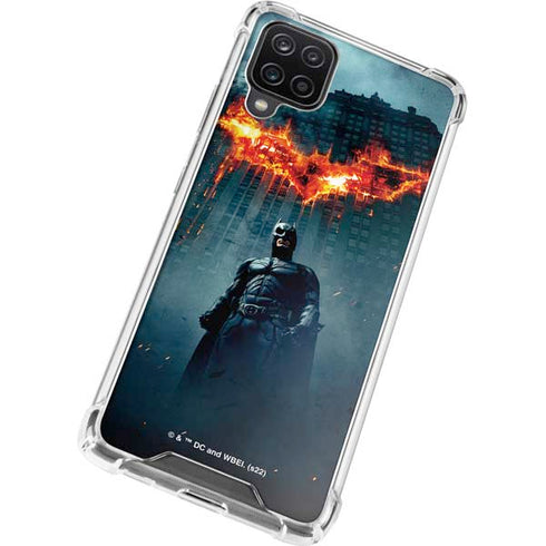 The Dark Knight Movie Poster Galaxy A12 Clear Case