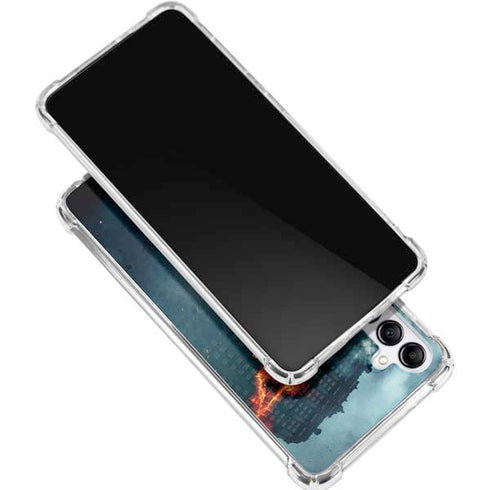 The Dark Knight Movie Poster Galaxy A15 5G Clear Case