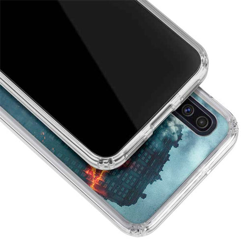 The Dark Knight Movie Poster Galaxy A50 Clear Case