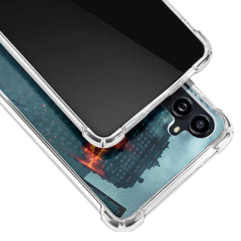 The Dark Knight Movie Poster Galaxy A54 5G Clear Case