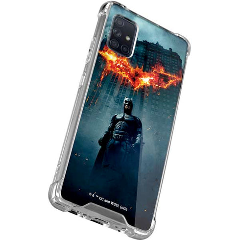 The Dark Knight Movie Poster Galaxy A71 5G Clear Case