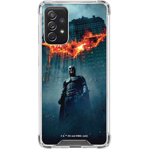The Dark Knight Movie Poster Galaxy A72 5G Clear Case