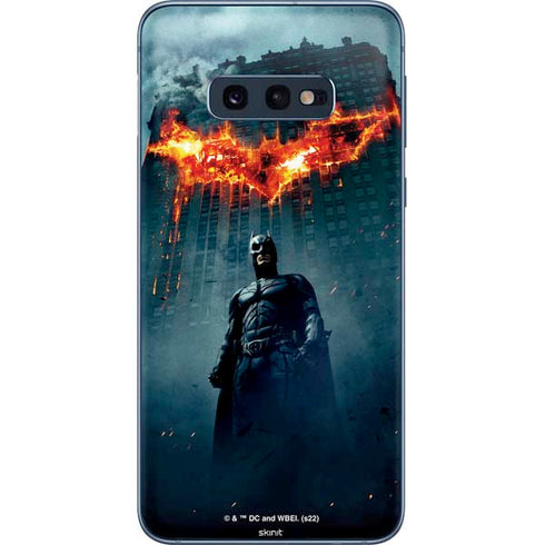 The Dark Knight Movie Poster Galaxy S10e Skin