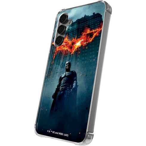 The Dark Knight Movie Poster Galaxy S24 Plus Clear Case