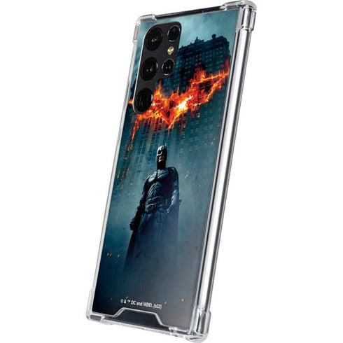 The Dark Knight Movie Poster Galaxy S24 Ultra Clear Case