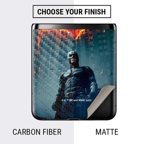 The Dark Knight Movie Poster Galaxy Z Flip Skin