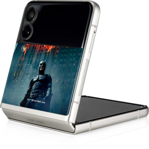 The Dark Knight Movie Poster Galaxy Z Flip3 5G Skin