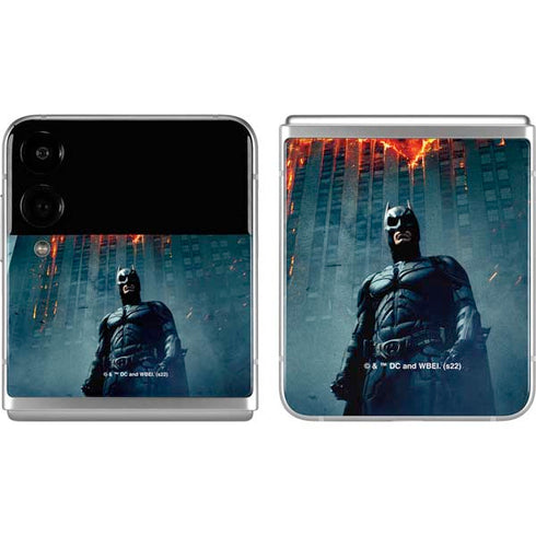 The Dark Knight Movie Poster Galaxy Z Flip4 5G Skin
