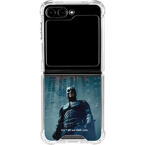 The Dark Knight Movie Poster Galaxy Z Flip5 5G Clear Case