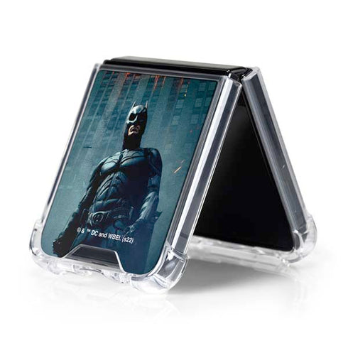 The Dark Knight Movie Poster Galaxy Z Flip5 5G Clear Case