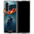 The Dark Knight Movie Poster Galaxy Z Fold4 5G Clear Case
