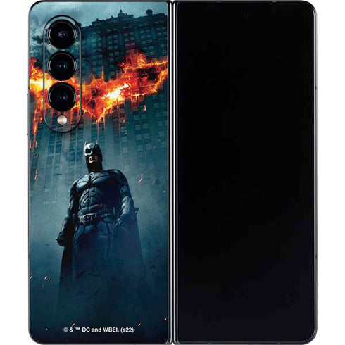 The Dark Knight Movie Poster Galaxy Z Fold4 5G Skin