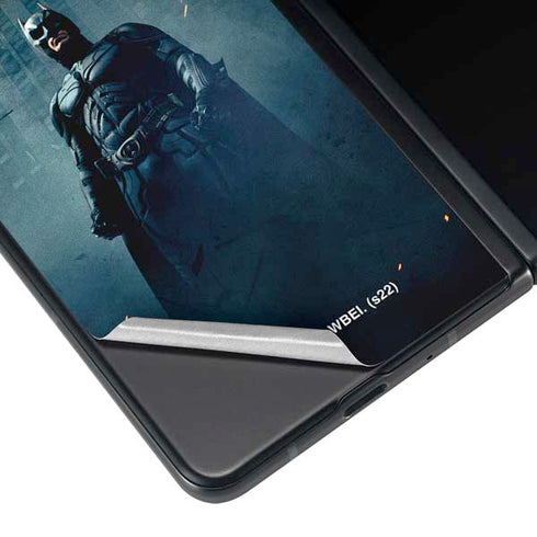 The Dark Knight Movie Poster Galaxy Z Fold4 5G Skin
