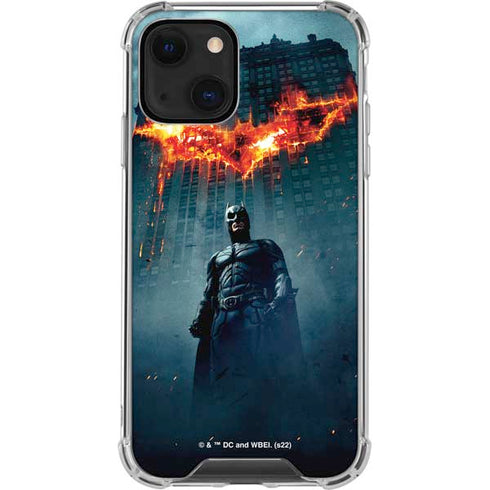 The Dark Knight Movie Poster iPhone 14 Plus Clear Case