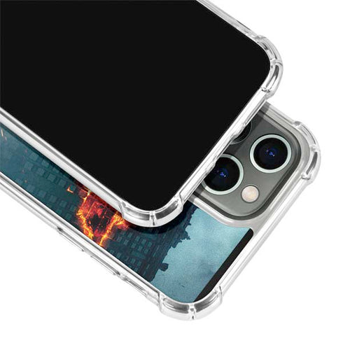 The Dark Knight Movie Poster iPhone 14 Pro Clear Case