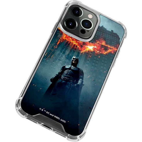 The Dark Knight Movie Poster iPhone 15 Pro Clear Case