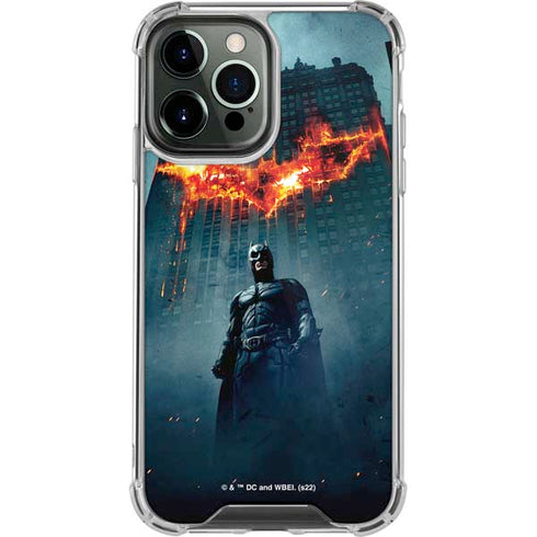 The Dark Knight Movie Poster iPhone 15 Pro Max Clear Case