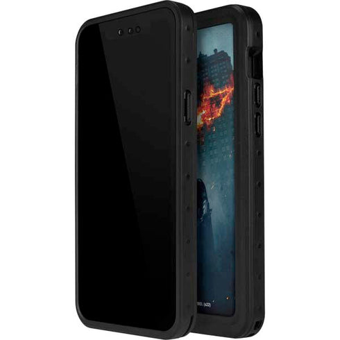 The Dark Knight Movie Poster iPhone 14 Pro Max Waterproof Case