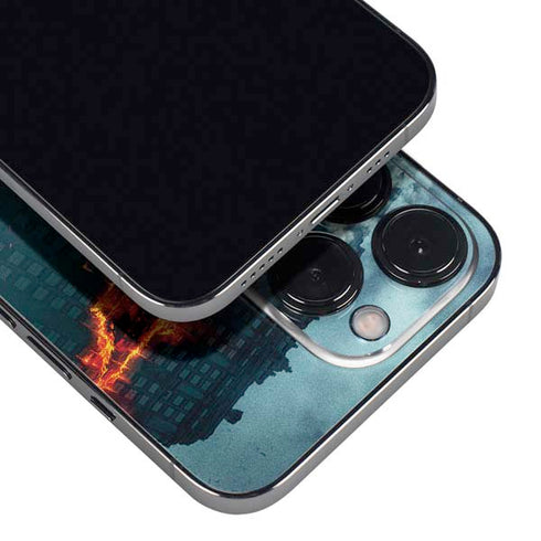 The Dark Knight Movie Poster iPhone 14 Pro Skin