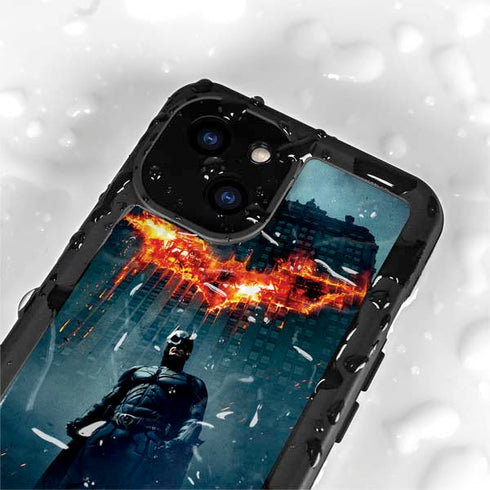 The Dark Knight Movie Poster iPhone 15 Plus Waterproof Case