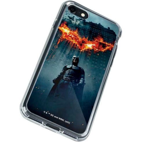 The Dark Knight Movie Poster iPhone SE (2nd & 3rd Gen) Clear Case