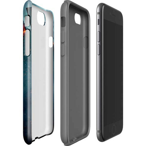 The Dark Knight Movie Poster iPhone SE (2nd & 3rd Gen) Pro Case