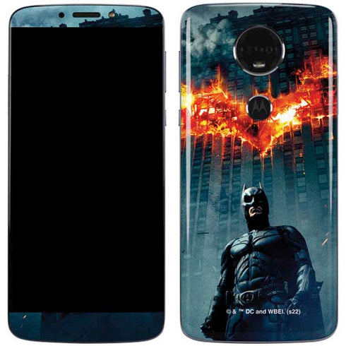 The Dark Knight Movie Poster Moto E5 Plus Skin