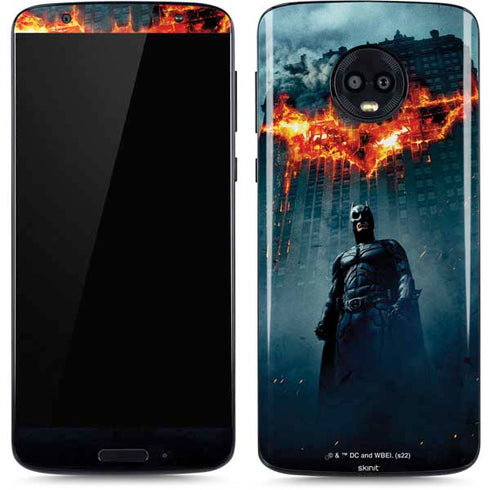 The Dark Knight Movie Poster Moto G6 Skin