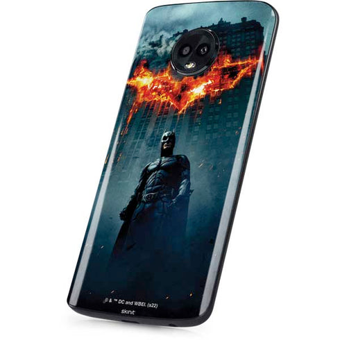 The Dark Knight Movie Poster Moto G6 Skin