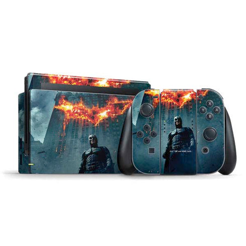 The Dark Knight Movie Poster Nintendo Switch Bundle Skin