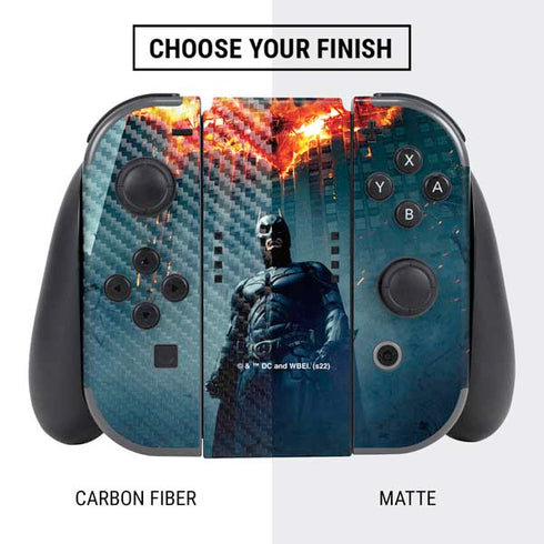 The Dark Knight Movie Poster Nintendo Switch Bundle Skin