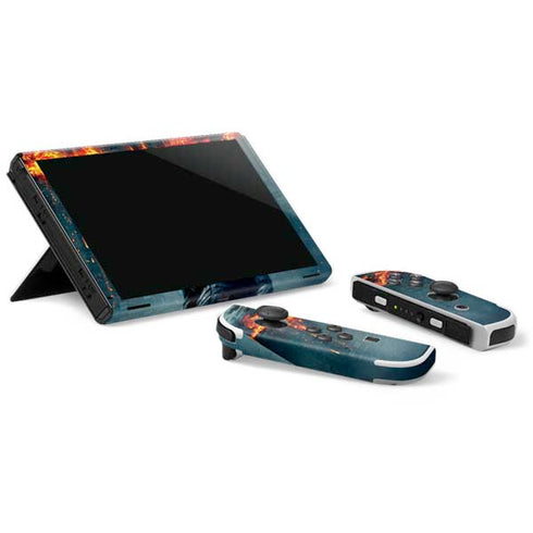 The Dark Knight Movie Poster Nintendo Switch OLED (2021) Skin