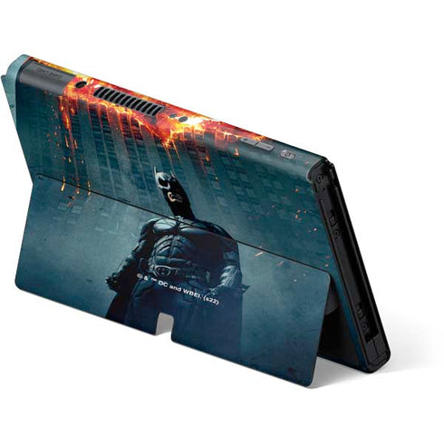 The Dark Knight Movie Poster Nintendo Switch OLED (2021) Skin