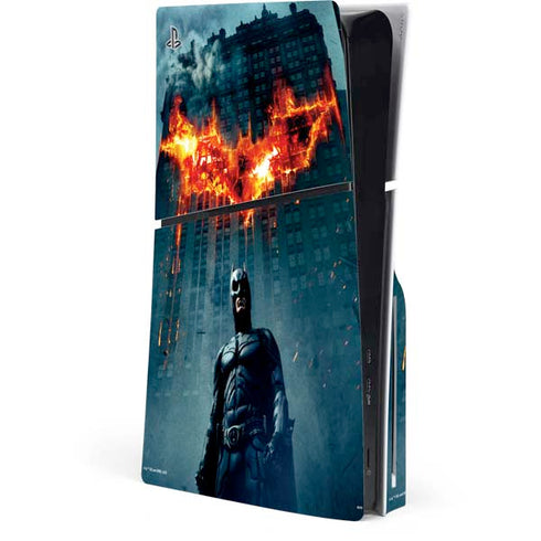 The Dark Knight Movie Poster PS5 Slim Disk Console Skin