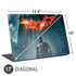 The Dark Knight Movie Poster Universal Laptop 17in (13.8 x 10in) Skin