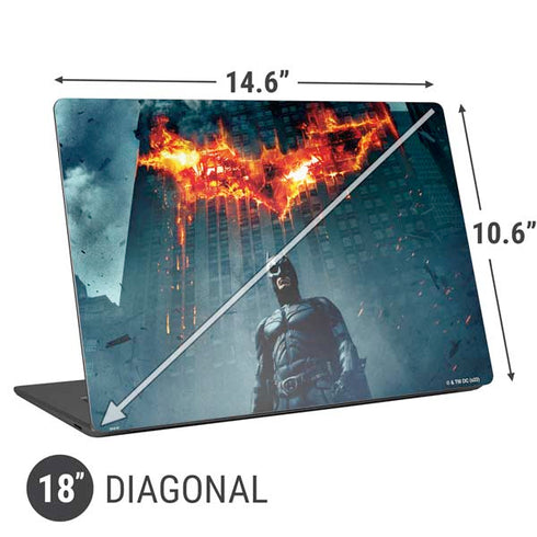 The Dark Knight Movie Poster Universal Laptop 18in (14.6 x 10.6in) Skin