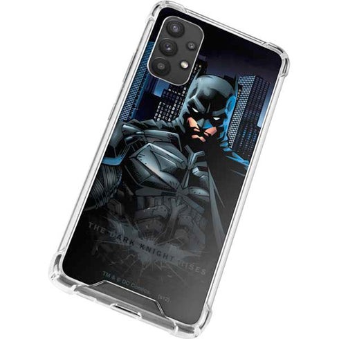 DC Comics Batman The Dark Knight Comic Art Galaxy A32 5G Clear Case