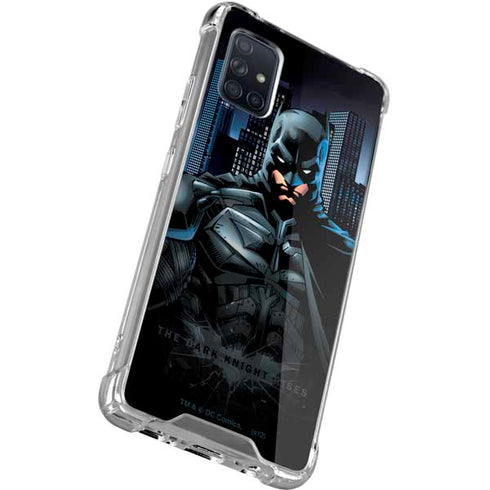 DC Comics Batman The Dark Knight Comic Art Galaxy A71 5G Clear Case