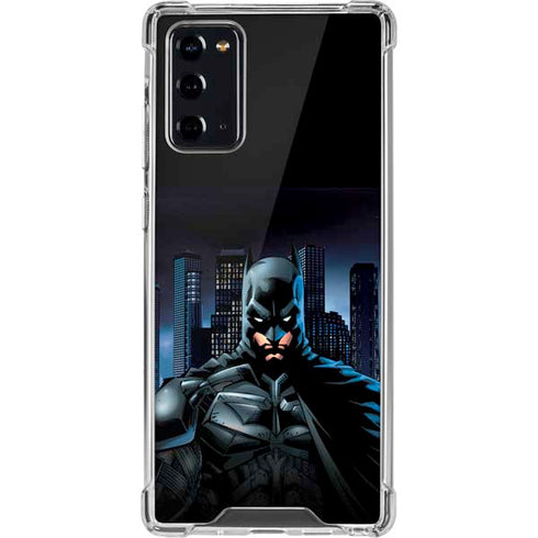 DC Comics Batman The Dark Knight Comic Art Galaxy Note20 5G Clear Case